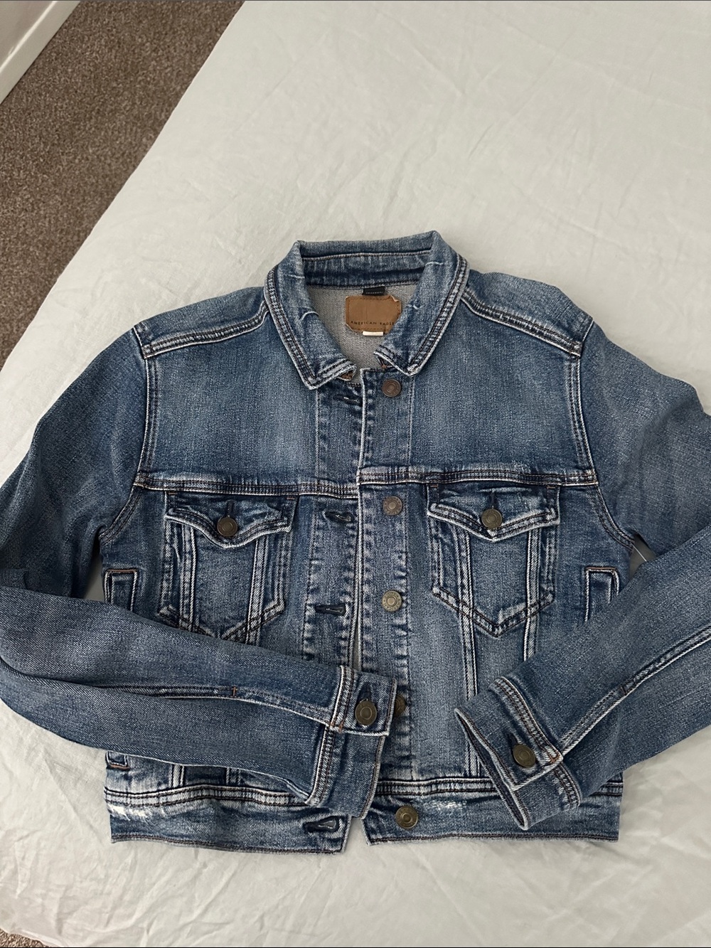 AE Cropped Denim Jacket